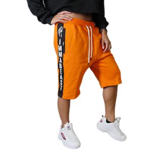 IMMABEAST Oversized Sweat Shorts (Orange)