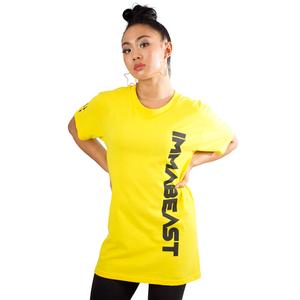 Yellow IMMABEAST T-shirt