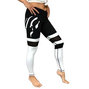 CLAW Mesh-Panel Bottom Scrunch Leggings