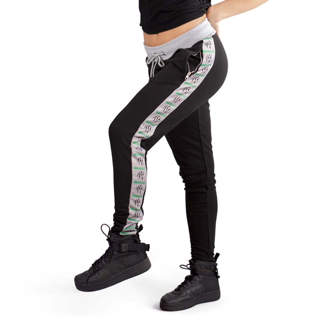 CLAW Panel Sweatpants - Black