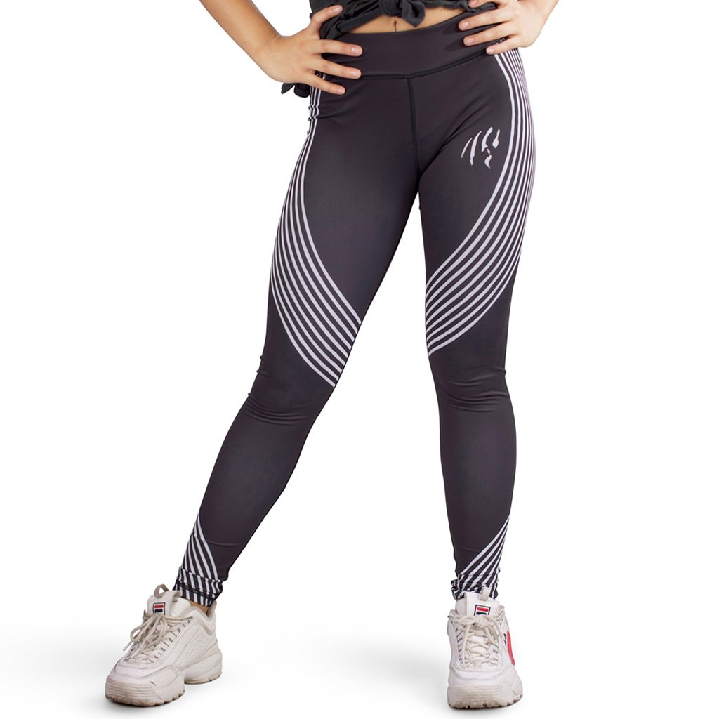 White Stripe Legging